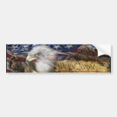 Wij, de mensen bumpersticker (Voorkant)