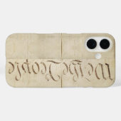 Wij, de mensen Case-Mate iPhone case (Achterkant (horizontaal))