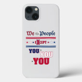 Wij, de mensen Case-Mate iPhone case (Achterkant)
