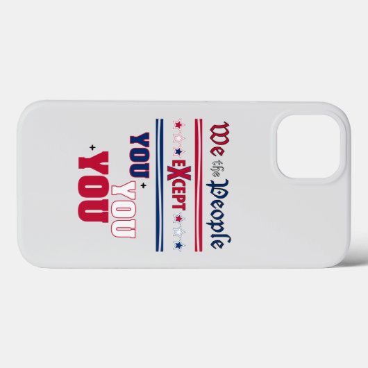 Wij, de mensen Case-Mate iPhone case (Achterkant (horizontaal))