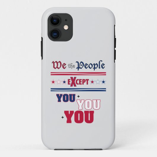 Wij, de mensen Case-Mate iPhone case (Achterkant)