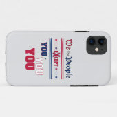Wij, de mensen Case-Mate iPhone case (Achterkant (horizontaal))
