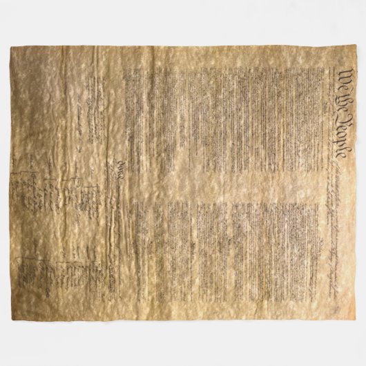 Wij, de mensen fleece deken (Voorkant (Horizontaal))