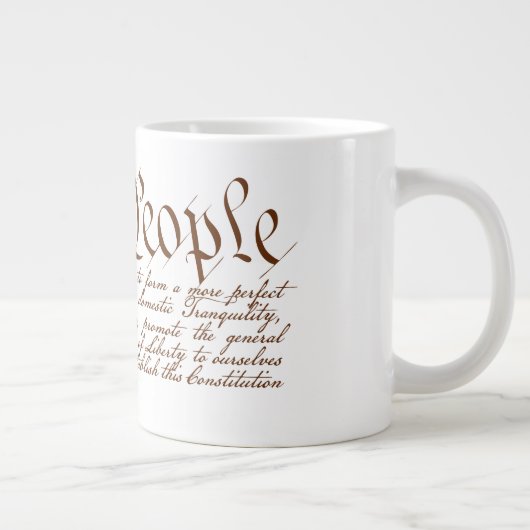 Wij, de mensen grote koffiekop (Rechts)