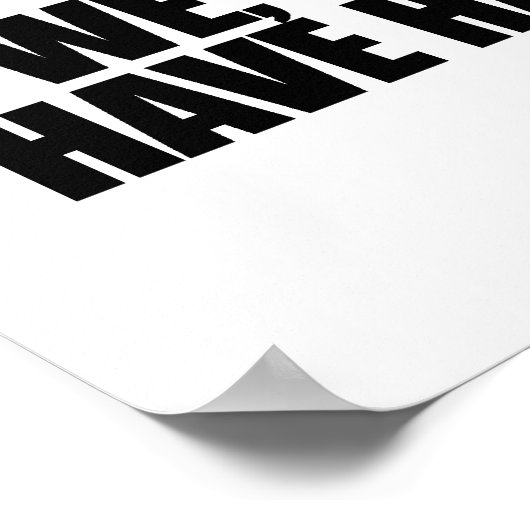 Wij, de mensen hebben genoeg gehad poster (Hoek)