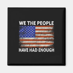 Wij, de mensen, hebben genoeg VS trots-Amerikaan g Magneet