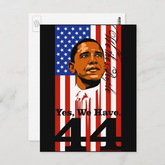 Wij, de mensen, hebben gesproken. Ja, dat hebben w Briefkaart (Voorkant / Achterkant)