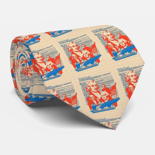 Wij, de mensen... Historische Amerikaanse cijfers Stropdas (Opgerold)