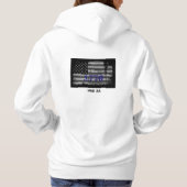 Wij de mensen! hoodie (Achterkant)