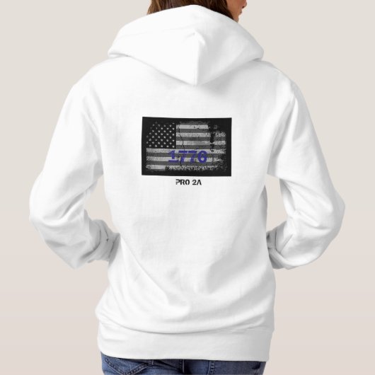 Wij de mensen! hoodie (Achterkant)