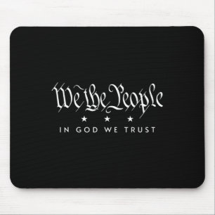 Wij, de mensen in God, wij vertrouwen ons op Ameri Muismat
