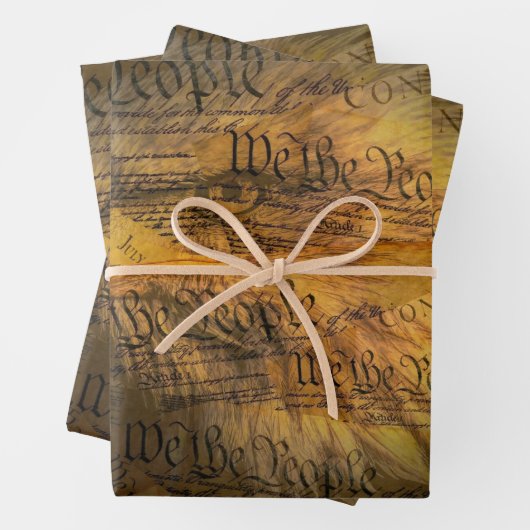 Wij, de mensen inpakpapier vel (In situ)