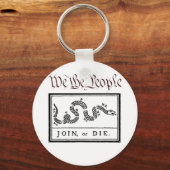 Wij, de mensen... Join of Die Sleutelhanger (Voorkant)