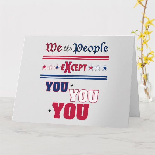 Wij, de mensen kaart (Gele Bloem)