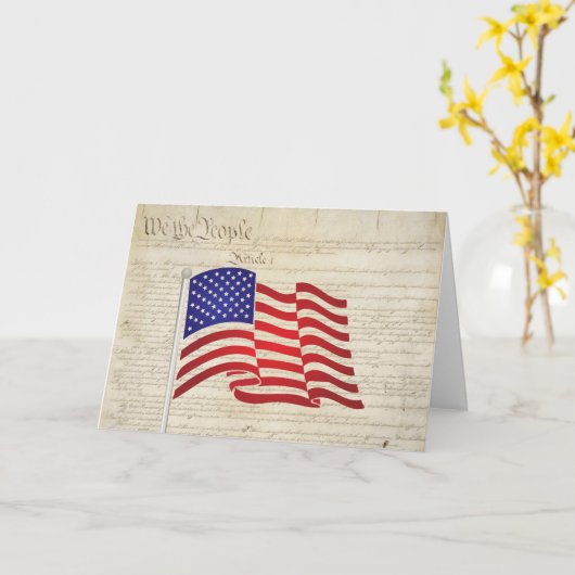 Wij de Mensen Kaart (Gele Bloem)