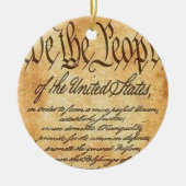 Wij, de mensen keramisch ornament (Voorkant)