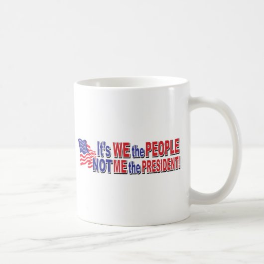 Wij-De-Mensen Koffiemok (Rechts)