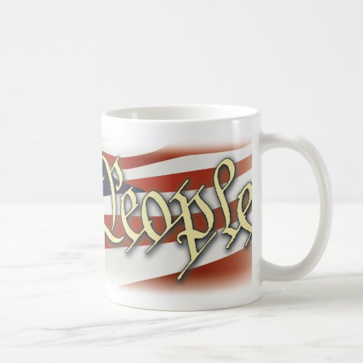 Wij, de mensen koffiemok (Rechts)