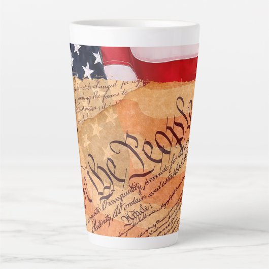 Wij, de mensen latte mok (Voorkant)