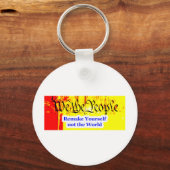 Wij, de mensen, maken zelf het museum Zazzle Gi Sleutelhanger (Voorkant)