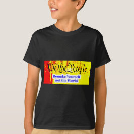 Wij, de mensen, maken zelf het museum Zazzle Gi T-shirt