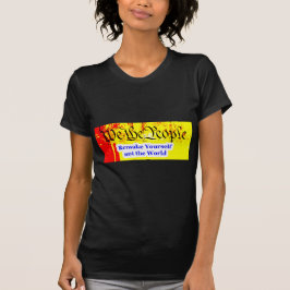 Wij, de mensen, maken zelf het museum Zazzle Gi T-shirt