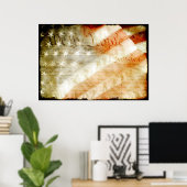 Wij de mensen met een Amerikaans Poster (Thuiskantoor)