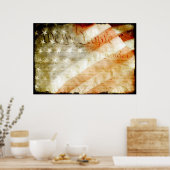 Wij de mensen met een Amerikaans Poster (Keuken)