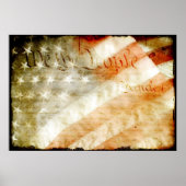 Wij de mensen met een Amerikaans Poster (Voorkant)