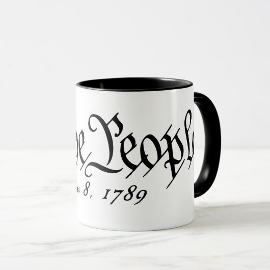 WIJ, DE MENSEN Mok (Voorkant rechts)