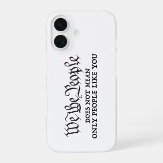 Wij de mensen - niet alleen jij - iPhone 16 hoesje