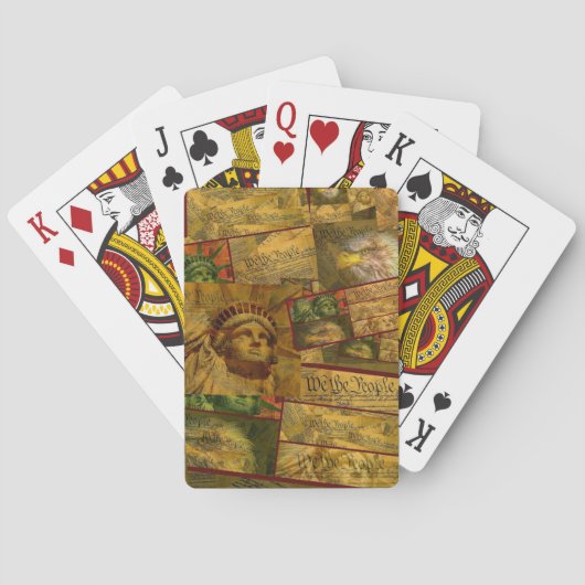 Wij, de mensen pokerkaarten (Achterkant)