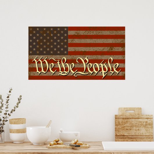 Wij, de mensen poster (Keuken)