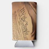 Wij, de mensen, reizen veel seltzer blikjeskoeler (Achterkant)