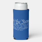 Wij, de mensen seltzer blikjeskoeler (Seltzer Voorkant)