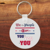 Wij, de mensen sleutelhanger (Voorkant)