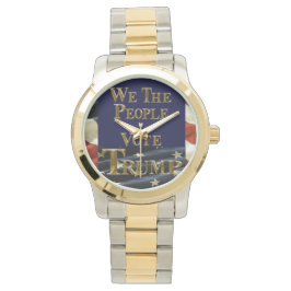 WIJ DE MENSEN STEMMEN TRUMP HORLOGE