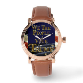 WIJ DE MENSEN STEMMEN TRUMP HORLOGE