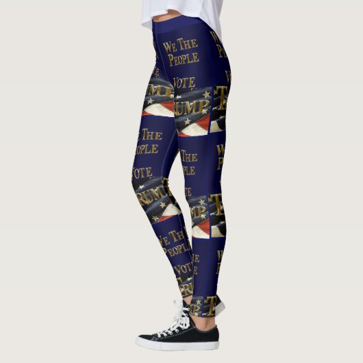 WIJ DE MENSEN STEMMEN TRUMP LEGGINGS (Links)
