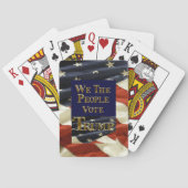 WIJ DE MENSEN STEMMEN TRUMP POKERKAARTEN (Achterkant)