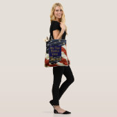 WIJ DE MENSEN STEMMEN TRUMP TOTE BAG (Op model)