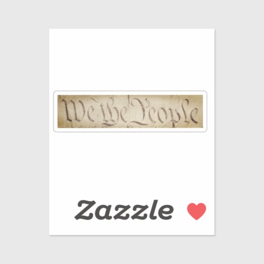 Wij, de mensen sticker (Vel)