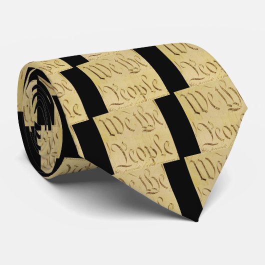 Wij, de mensen stropdas (Opgerold)