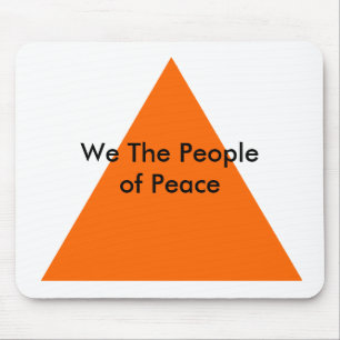 Wij, de mensen van de vrede, het museum Zazzle Gif Muismat