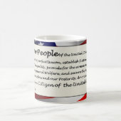 "Wij de mensen ..." Welkom, nieuwe burger Koffiemok (Center)