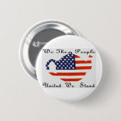 Wij, de mensen, wij staan Button (Voorkant /achterkant)