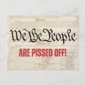 Wij, de mensen, zijn bang voor een  kijk briefkaart (Voorkant)