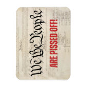 Wij, de mensen, zijn bang voor een  kijk magneet (Verticaal)