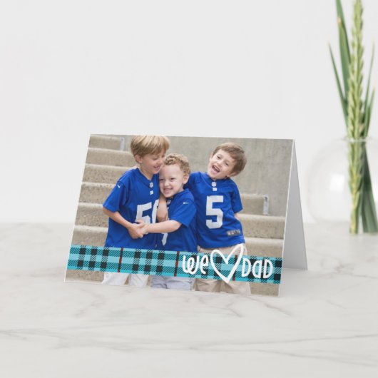 Wij de Papa van het Hart! Kaart (Voorkant)