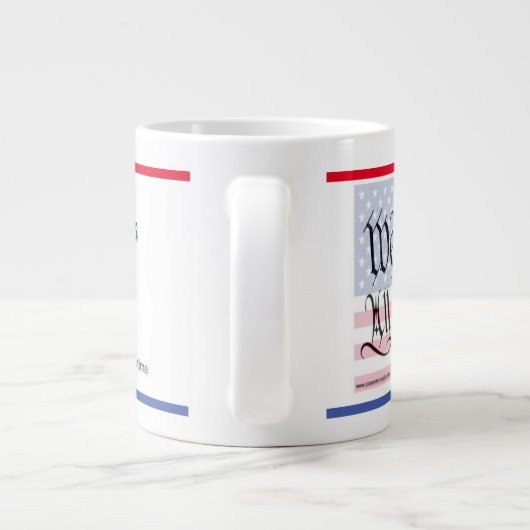 Wij, de People Jumbo Mok - Heather's Herd (Achterkant)